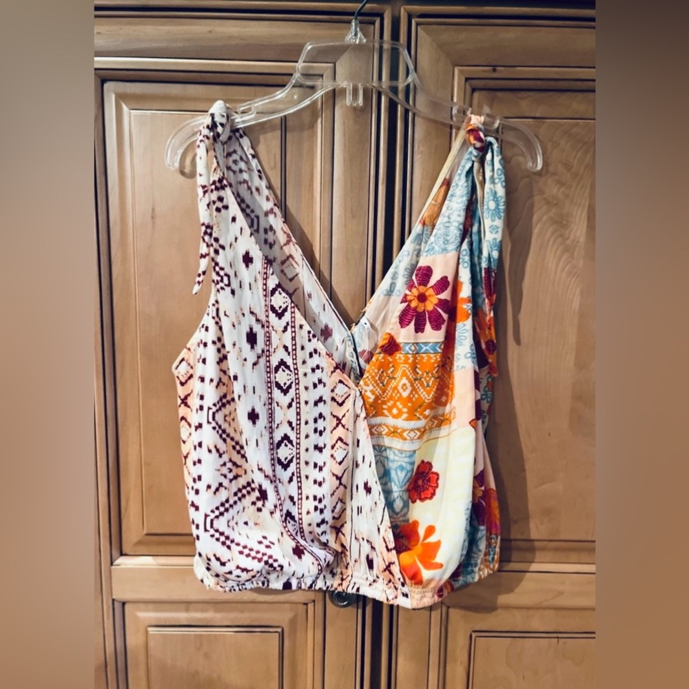 NWOT Free People Oversized Tied To You Tank Top - Picture 9 of 12